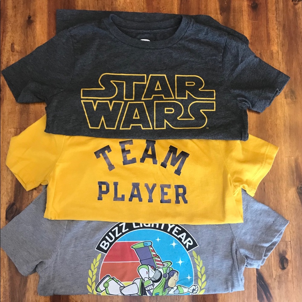 Old Navy 3 T-Shirt Bundle, Boys Size Small 6-7 - Picture 1 of 8